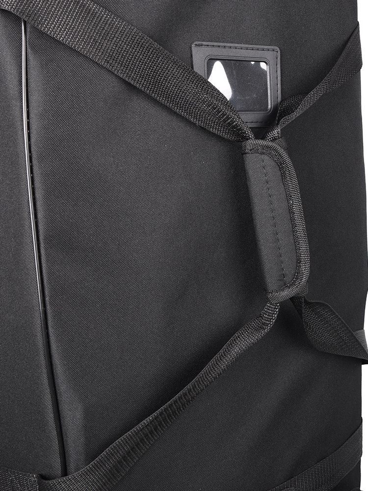 Bolsa de viaje para golf, bolsa de viaje para aerolíneas, plegable y práctica con ruedas, con correas adicionales, bolsa de viaje para golf.