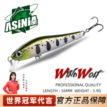 BEARKING����AS-A21�hͶ��ˮ���Z56mm3.9g·���D���DӲ�D�����