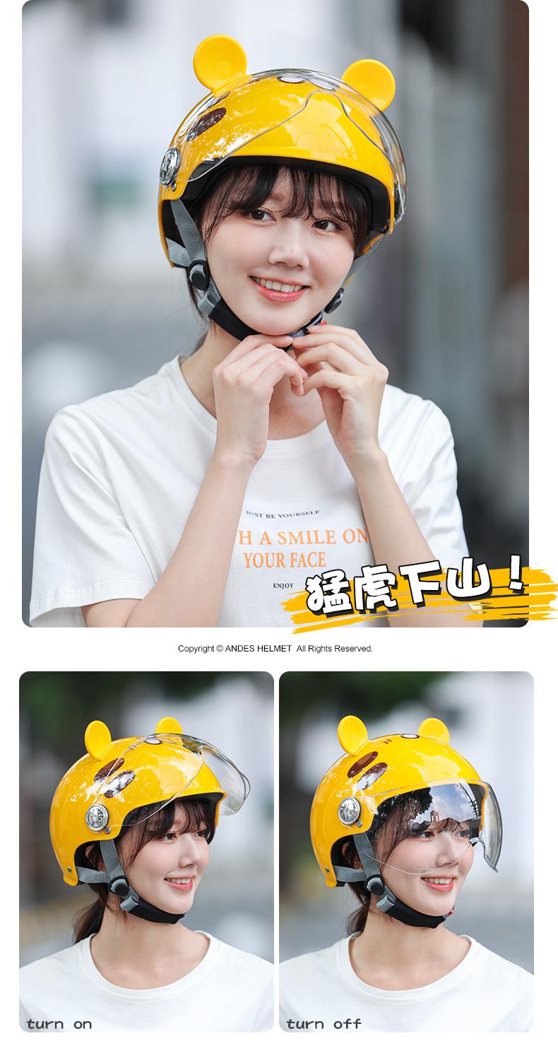 3C Certified Electric Motorcycle Helmet for Kids