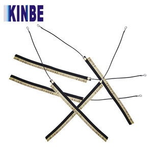 Anti-Static Brush to Remove Static Electricity Accessories Self-Adhesive Strip with Conductive Wire to Remove Static Electricity Brush Strip Industrial Static Elimination Brush