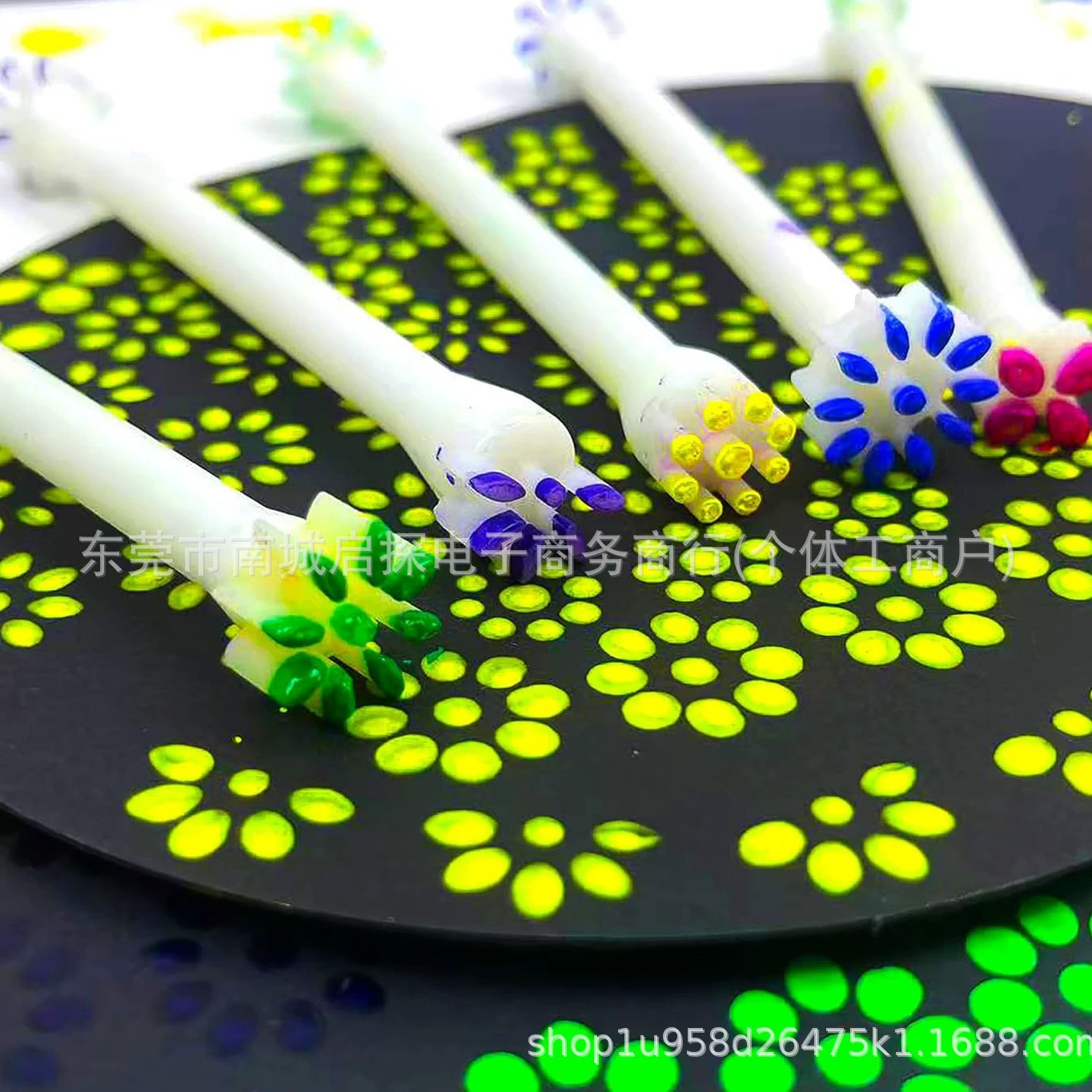 Кросс-гранич Flower Floral Dotting Tools для Dot Painting Embossed Dot Driller