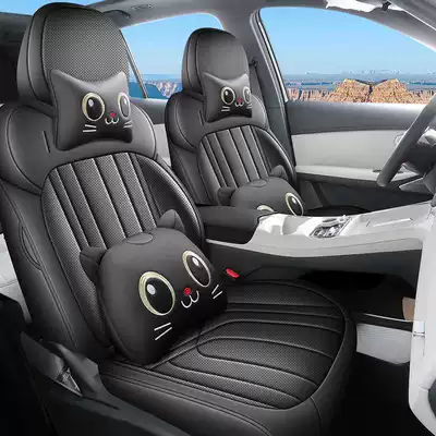 Modelə uyğun (Original) oturacaq örtükləri – seasons, full coverage, specialized seat covers - ink-shadow-black-cartoon-version-note-the-model-year-front-row-fully-covered-rear-row-partially-covered