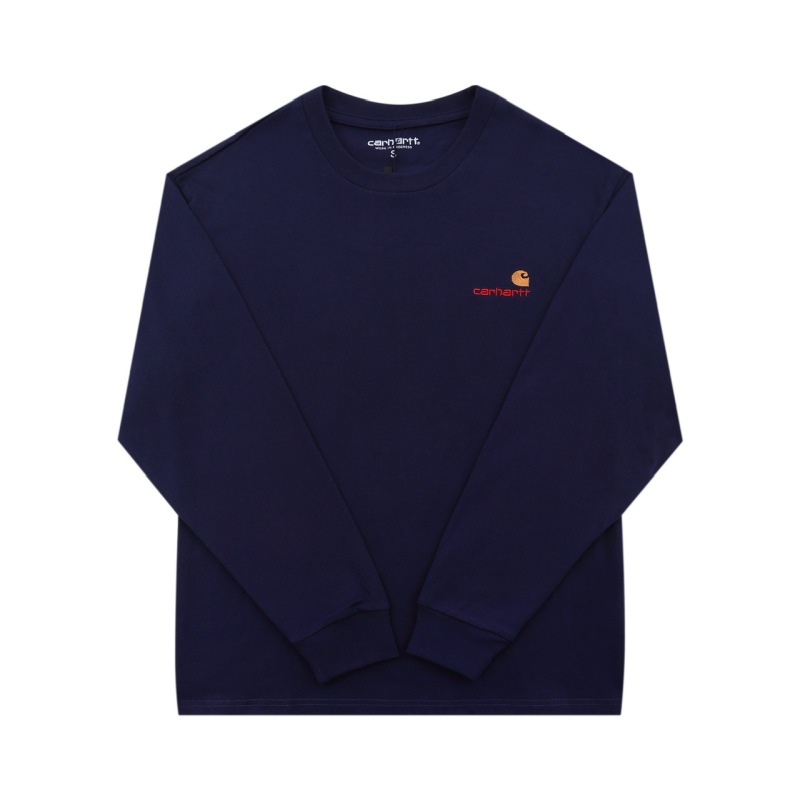 Carharttカハートk87小標純色工装ポケット半袖男女潮牌ゆるい丸首カップルtシャツ|undefined