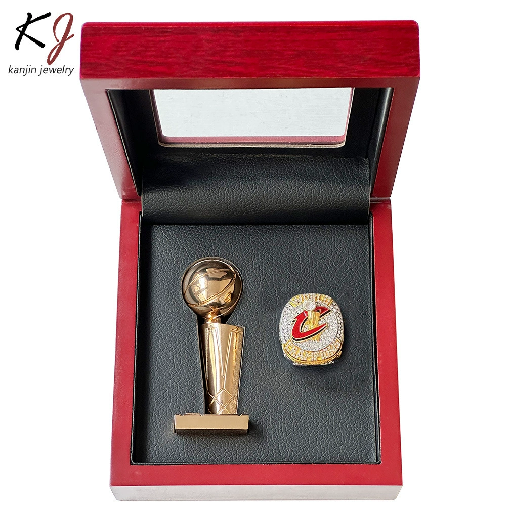 Баскетбольная трофейная награда НБА 2016 Кливленд Рояль Оуэн Чемпионы Ринг Джеймс MVP Фан Ринг Ринг