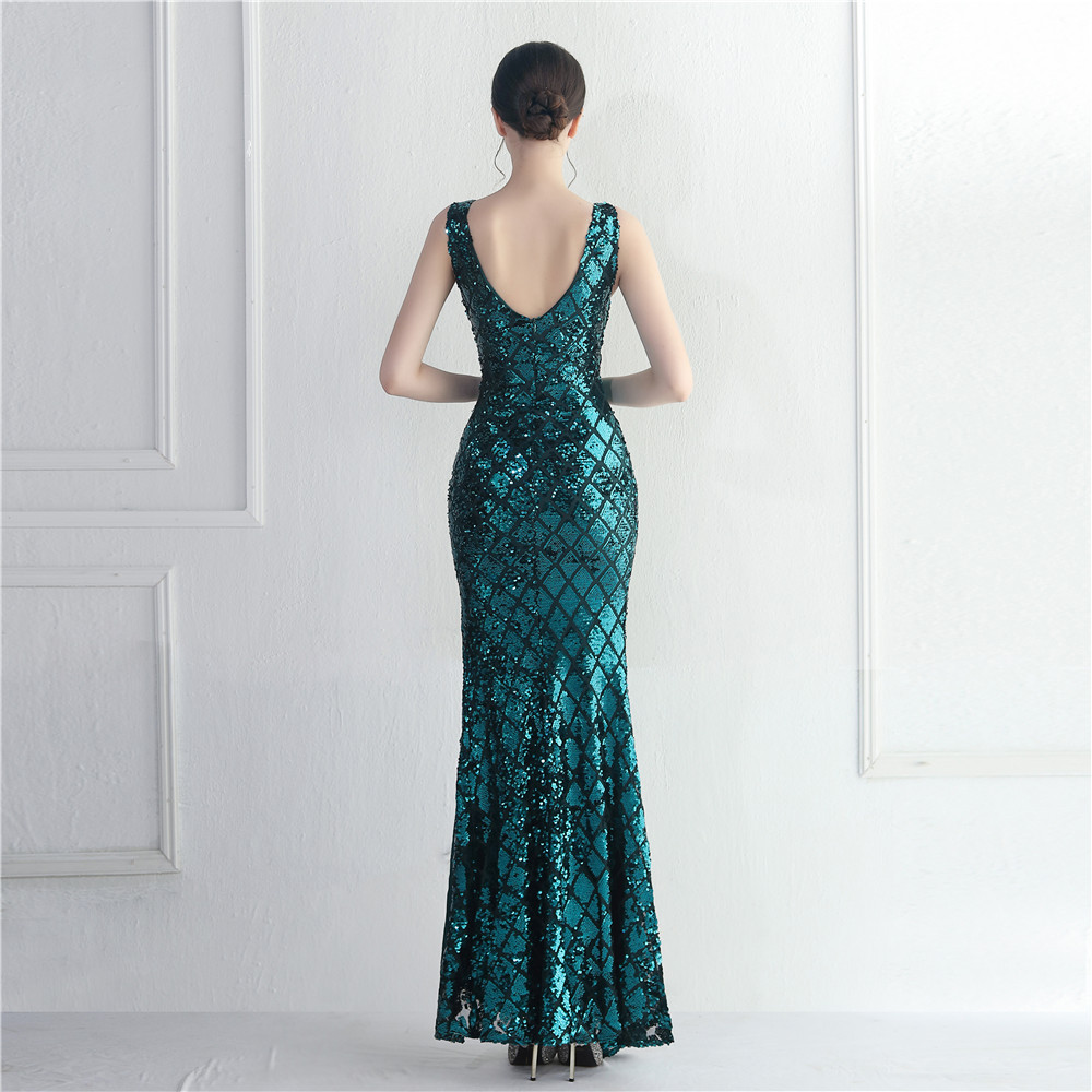 D9501 1530K VÁY ĐẦM LIỀN THÂN NỮ YIEOUBA SEXY GỢI CẢM SEXY THỜI TRANG NỮ G04 SẢN PHẨM MỚI