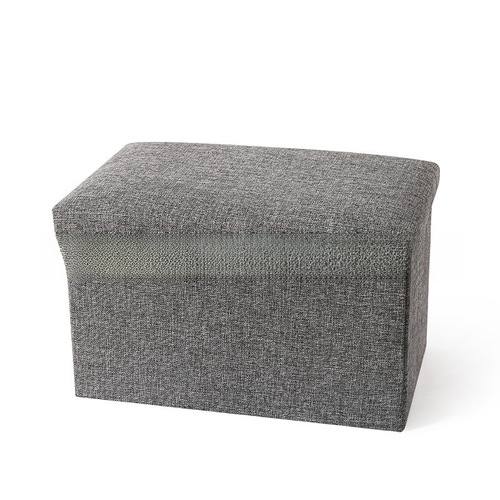 Creative Storage Bench, Simple Home Multi-Functional Design – Perfect for Sitting, Folding, and Serving as a Fabric Sofa or Shoe-Storing Footstool for Adults.