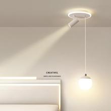 創意主卧室極簡床頭小吊燈高級2022新款現代簡約北歐設計感房間燈