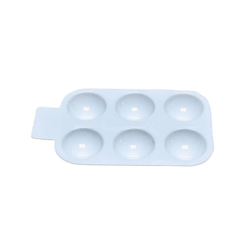 Children's 6-Grid Acrylic Oil Painting Palette Watercolor Gouache Palette Chalk Doll Coloring Palette