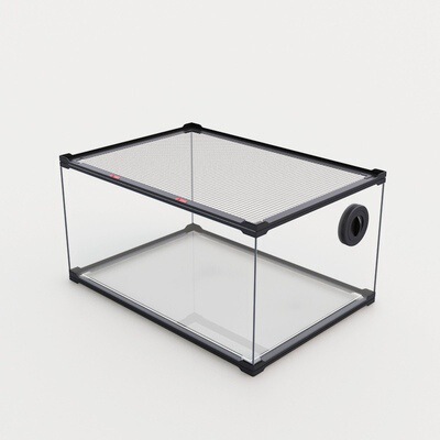 One-stop CM spider tank pet ecological landscape tank glass tank corner frog spider gecko lizard rainforest tank 