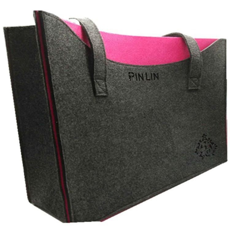 厂家现货创意毛毡手提袋环保购物袋时尚无纺布礼品袋