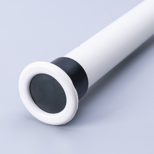 Hole-free telescopic rod curtain support rod door curtain shower curtain aluminum alloy load-bearing rod clothes drying rod wardrobe rack rod installation