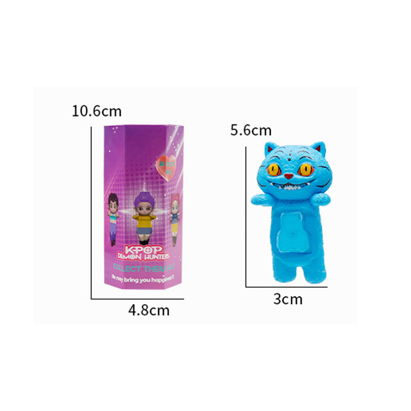 跨境新品猎魔女团趴趴天使公仔摆件桌面机箱潮玩模型手办盲盒|undefined