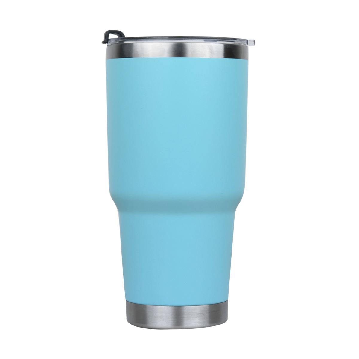 10oz/20oz/30oz taza de coche con aislamiento de acero inoxidable de gran capacidad Arco Iris pintura de plástico en aerosol taza de helado se puede personalizar logotipo