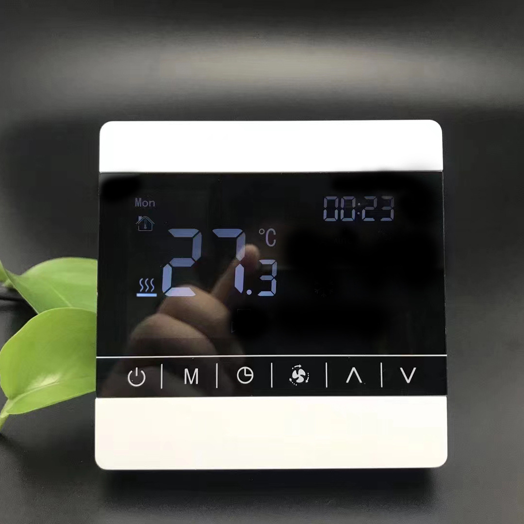 电地暖温控器开关控制器面板带线定时编程触摸涂鸦WIFI地暖可调温