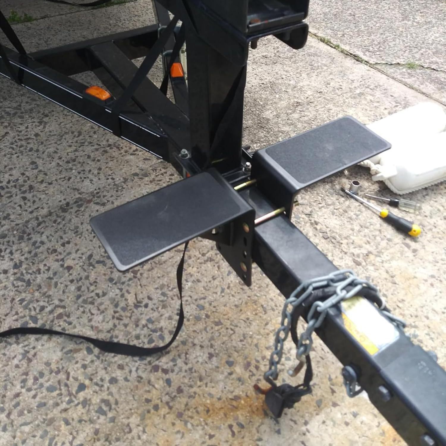 Amazon Trailer Yacht Bracket Fixed Clip Boat Support Foot Support Heavy Steel Plate Steps