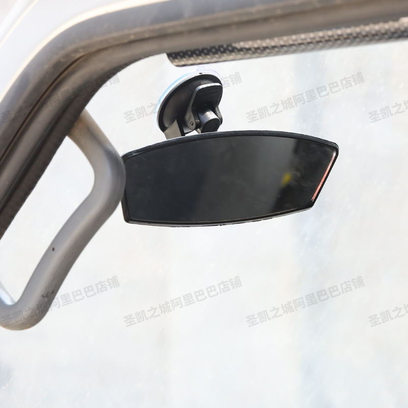 Tricycle, Four-Wheeler, Enclosed Vehicle, Passenger Car Interior Rearview Mirror with Suction Cup, Punch-Free Indoor Mirror, Electric Vehicle Accessories
