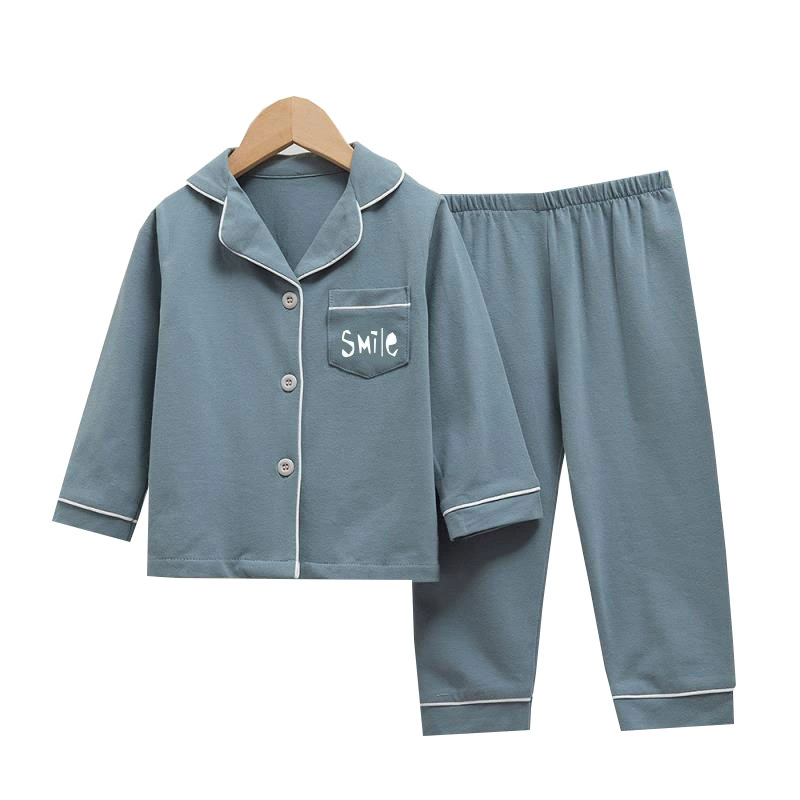 Children's long-sleeve, pijama, set, cardigan, cartoon trousers, children's clothing