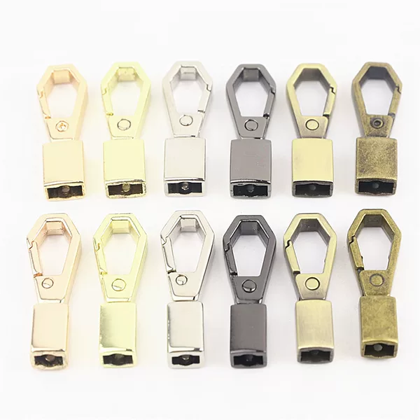Bag hardware alloy prismatic chain buckle, chain dog buckle, hook buckle, bell buckle wholesale bag hardware accessories