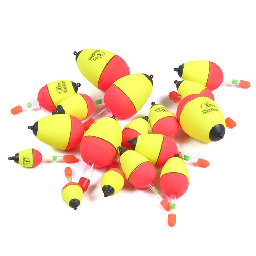 Luya float, foam float with thread in the middle, big belly float, Luya luminous rock fishing float, eva float, foreign trade cross-border
