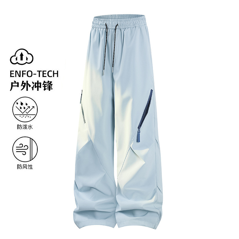 Softshell hiking pants for men and women, spring/summer 2026 new model, windproof and waterproof, for outdoor sports, autumn hiking and mountaineering