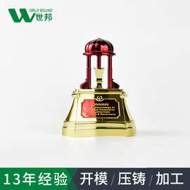 定制新奇金属摆件锌合金铝合金装饰艺术品桌面物件可加logo文字