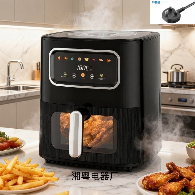 10L空气炸锅黑色可视欧规(EU)220V