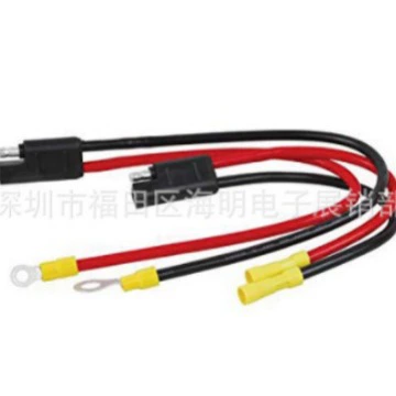 Цельный цельный мотор на колесиках из 2 частей, мотор для яхты, быстроразъемный кабель SAE Power для быстрого подключения