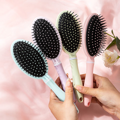 Macaron Series Cushion Comb, Women's Scalp Massage Airbag Comb, Long Hair Volume Styling Straightening Comb