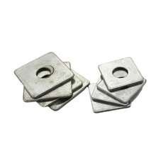 冷镀锌正方垫片厂家批发四方金属垫片幕墙用方型镀锌垫片价格优