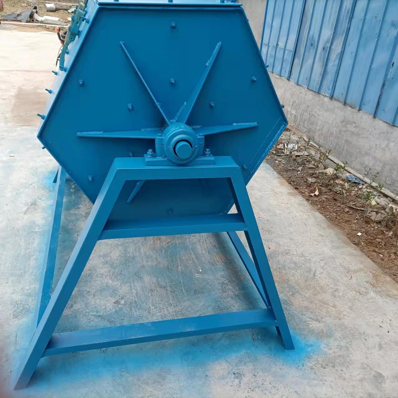 供应六角滚筒式除锈机金属物料批量翻新研磨机打磨机现货