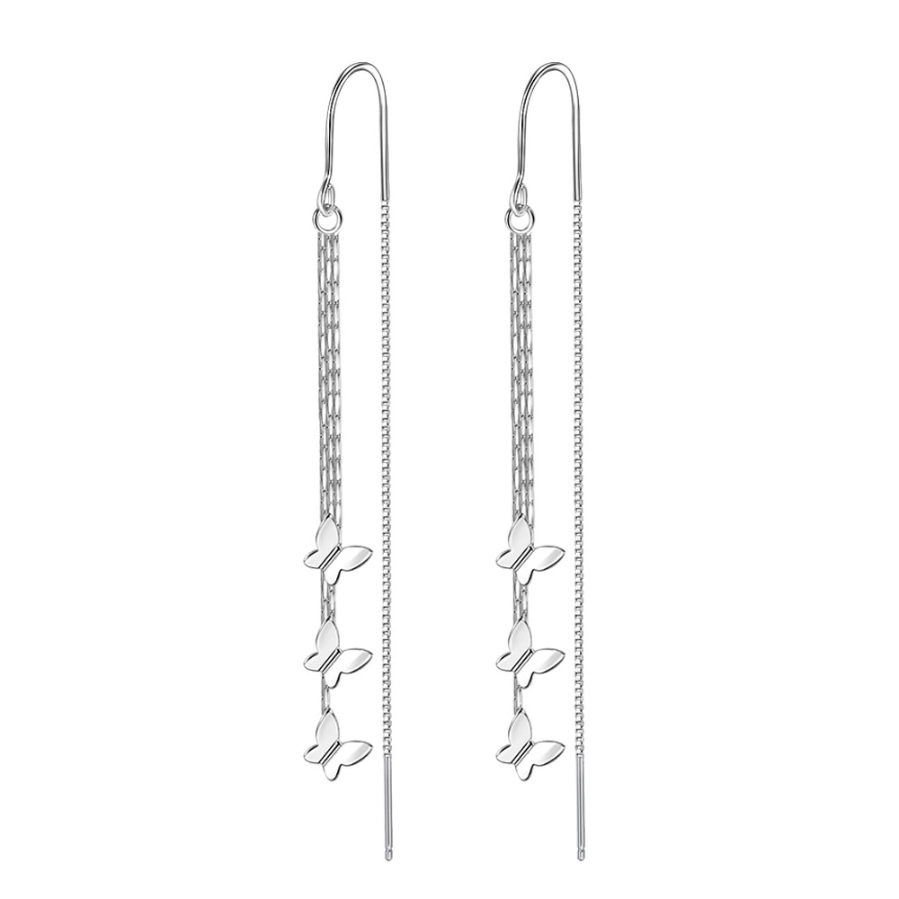 Fashionable long earrings