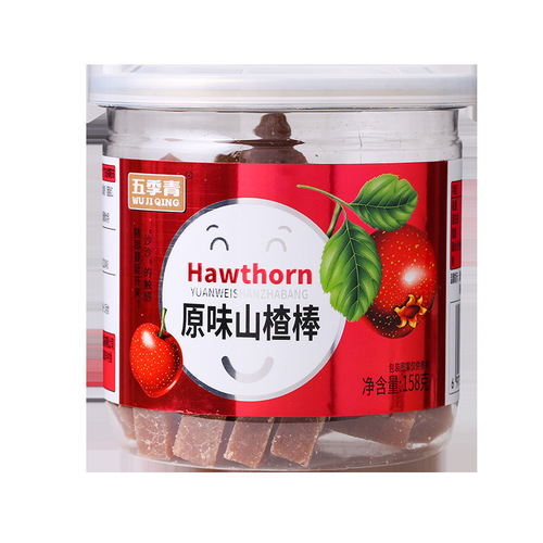 Canned original hawthorn sticks, sweet and sour appetizer, mulberries, hawthorn sticks, sandwich hawthorn slices, new year's gift snacks wholesale