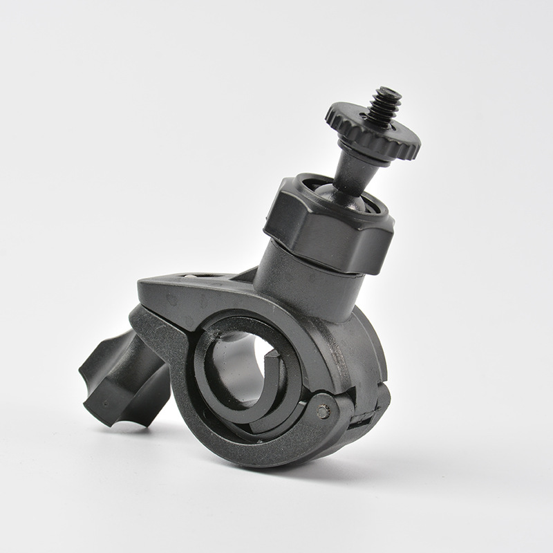 Fabricante spot soporte de espejo retrovisor de motocicleta 4MM cabeza de tornillo soporte de cámara de movimiento soporte de grabadora de conducción