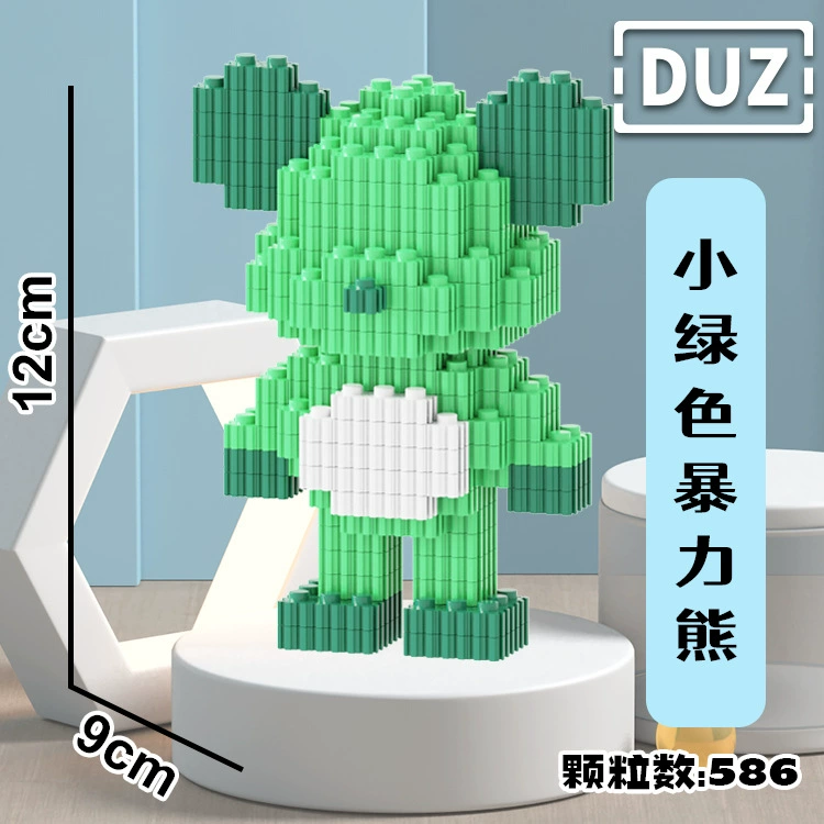 Конструктор Lego Ultraman Tiga Micro Block, различные цвета, 10×10×10 см