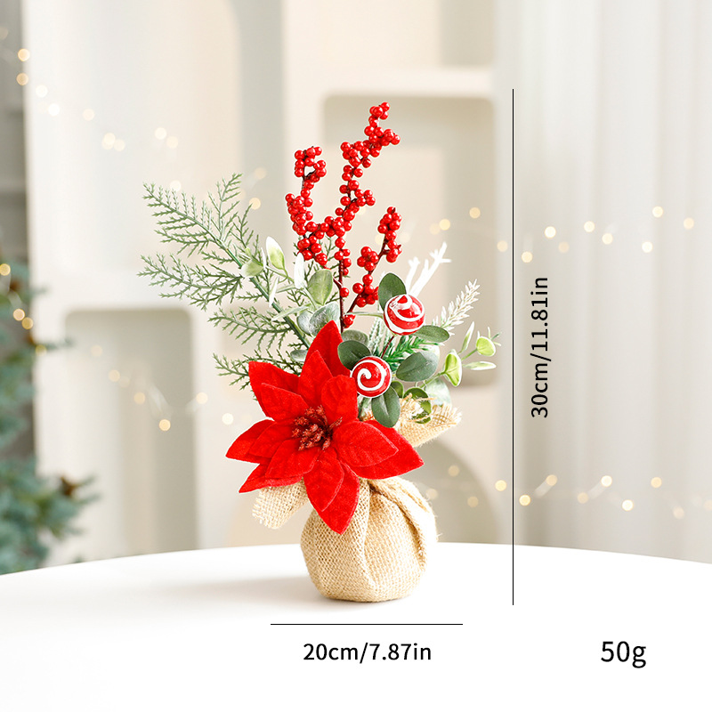 Flores rojas de Navidad