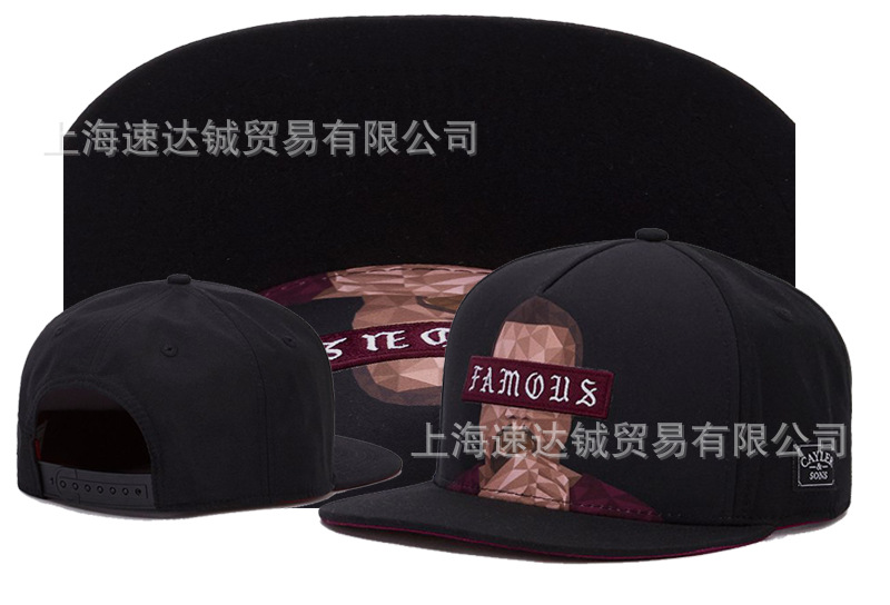 Mayorista comercio exterior sombrero plano sombrero ajuste sombrero sombrero de automóvil sombrero de moda americana sombrero de sol sombrero de sol