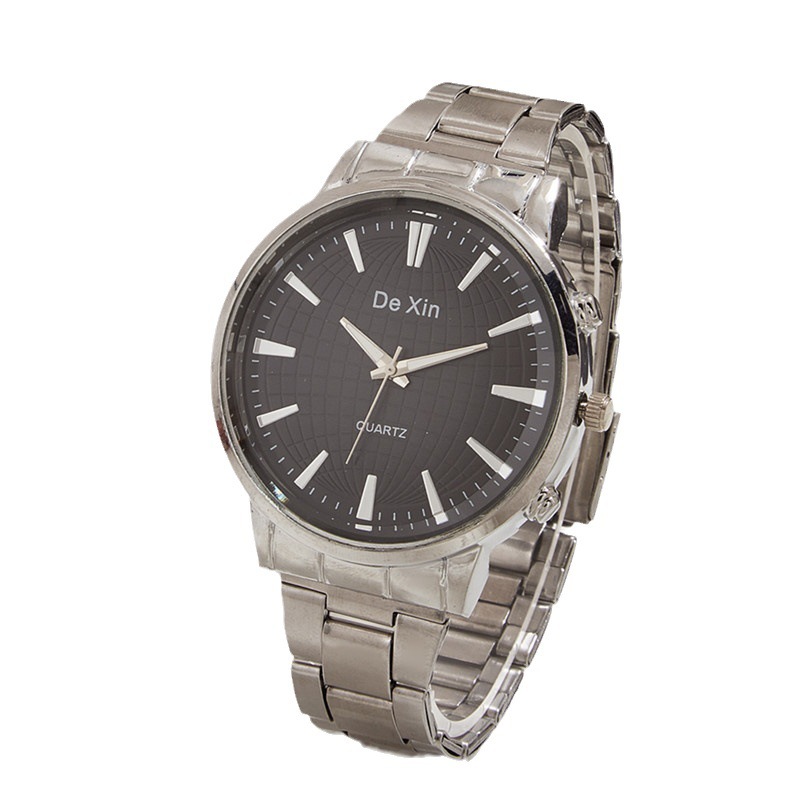 Venta directa de fábrica reloj de hombre reloj de regalo al por mayor reloj de moda simple correa de acero reloj de cuarzo para hombre