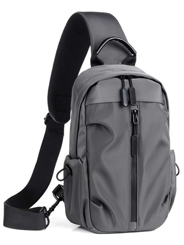 Cross-border New Korean-style Crossbody Bag Casual Multifunctional Chest Bag Outdoor Travel Sports Crossbody Bag Men's Chest Bag