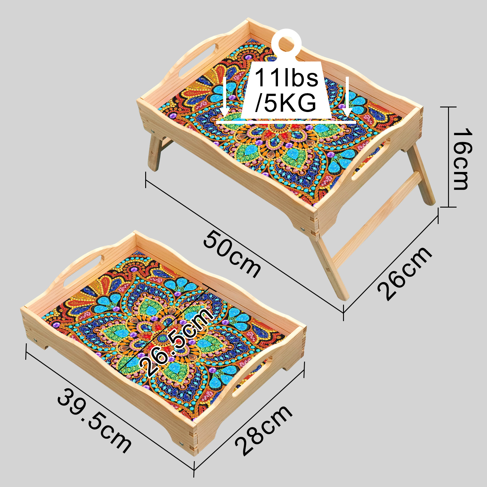 Accesorios para pintura de diamantes, placa de soporte 3D, placa 3D DIY con bordado de diamantes, mandala, diamantes brillantes de forma irregular