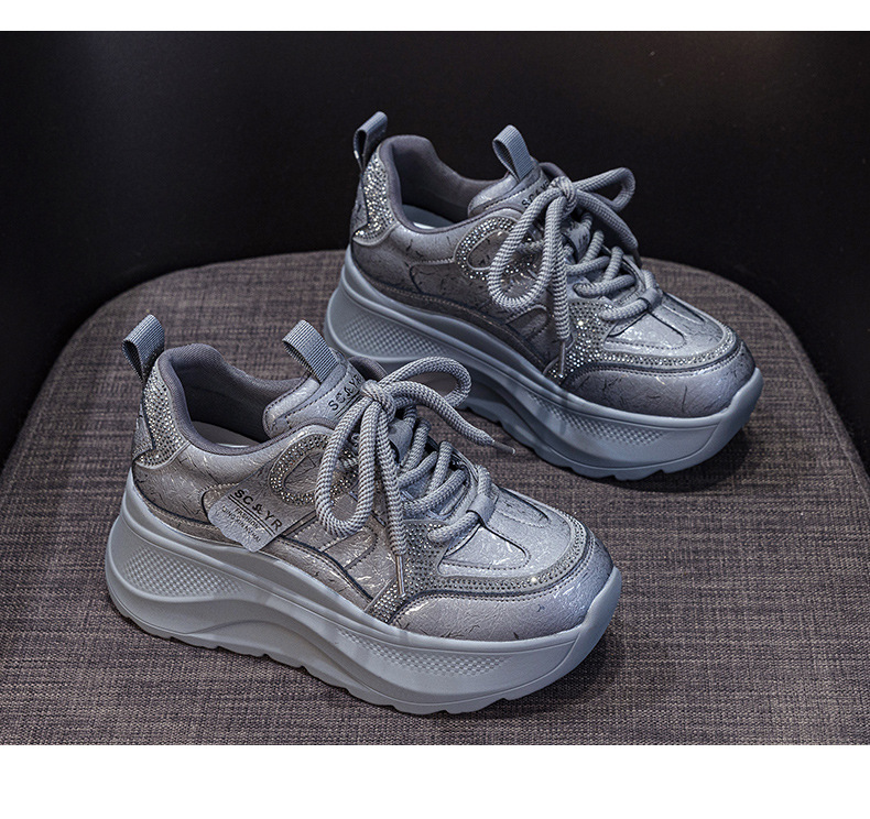 Giày sneaker nữ đế dày phong cách cổ điển Forrest Gump, thời trang đa năng, phù hợp mọi dáng người — M2975 đơn màu xám, M2975-1 plus nhung xám, M2975 lớp lót đơn màu be, M2975-1 plus nhung màu be chi tiết 30