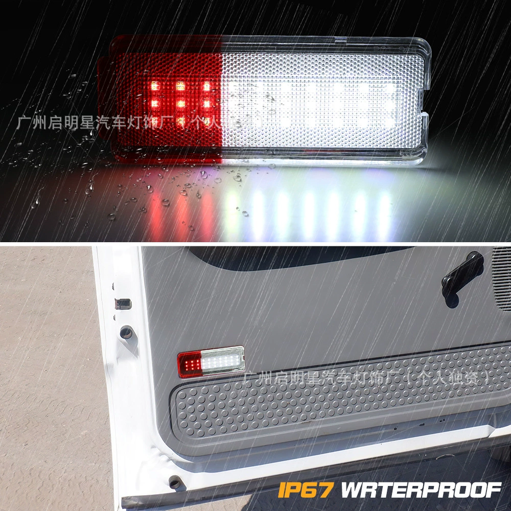 Светодиодный светоотражатель для дверей, модификация освещения, подходит для пикапа Ford F250, сверхъяркий, водонепроницаемый, предназначен для внедорожников.