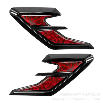 Other Automotive Exterior Supplies Personalized Body Spoiler Side - red