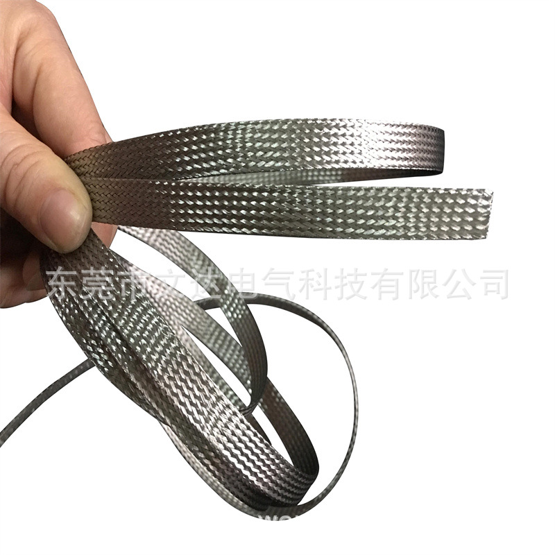 不锈钢编织带2-40金属网管光亮丝不锈钢伸缩网套 316编织网管