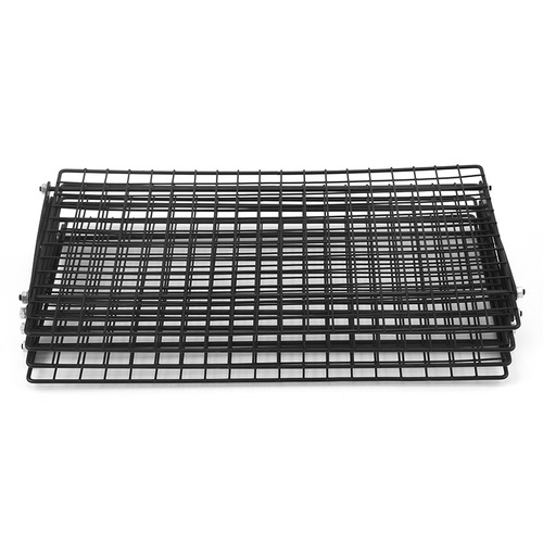 Outdoor camping meal rack, iron storage rack, portable storage rack, picnic rack, foldable table, three layers and four layers
