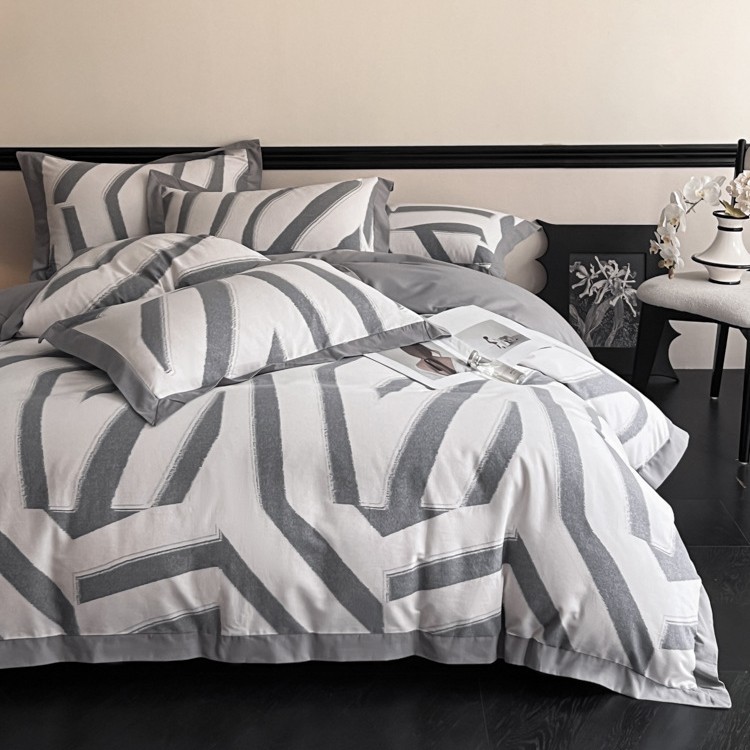 100% algodón molido, sábanas de cama de algodón