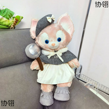 卡通星黛露娃娃服饰毛 绒玩具批发M贝尔服装千鸟格侦探衣服替换装