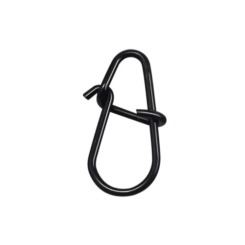 Black lure gourd-type pin 304 stainless steel strong pin reinforced fake bait connector iron bait