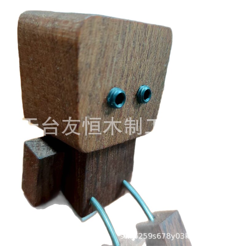 跨境Shaking Feet Wooden Doll抖腿木头人汽车装饰摆件摇腿木头人|undefined