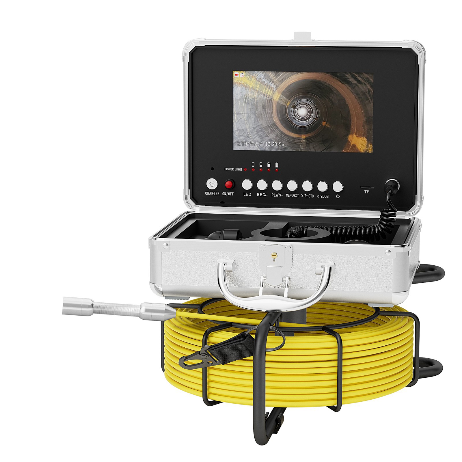 AHD endoscope, 1080P HD, 7 inch, 17-23mm probe