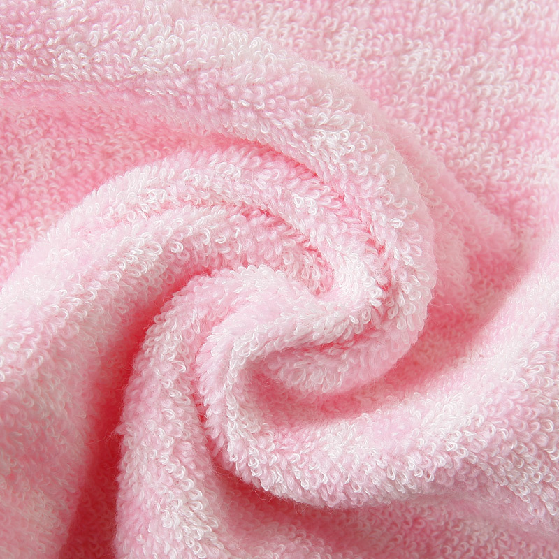 本物のゴールドサイズの純綿タオル、柔らかく吸収性のある無撚糸刺繍入り子供用フェイスタオル T1173W|undefined